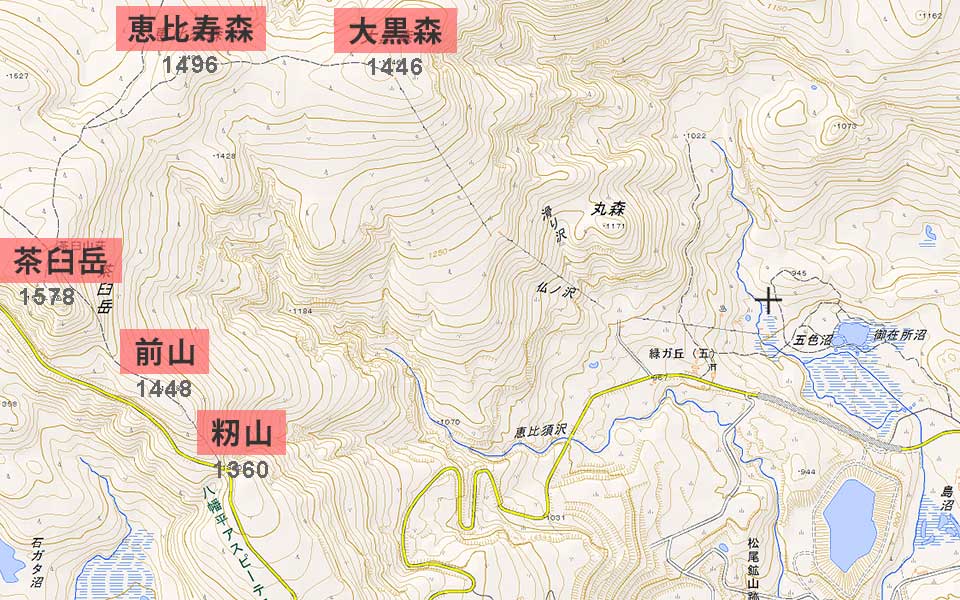 hachimantai_map